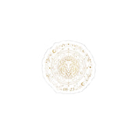 Gold Zodiac Constellation Sticker | Astrological Galaxy, Foil Accent