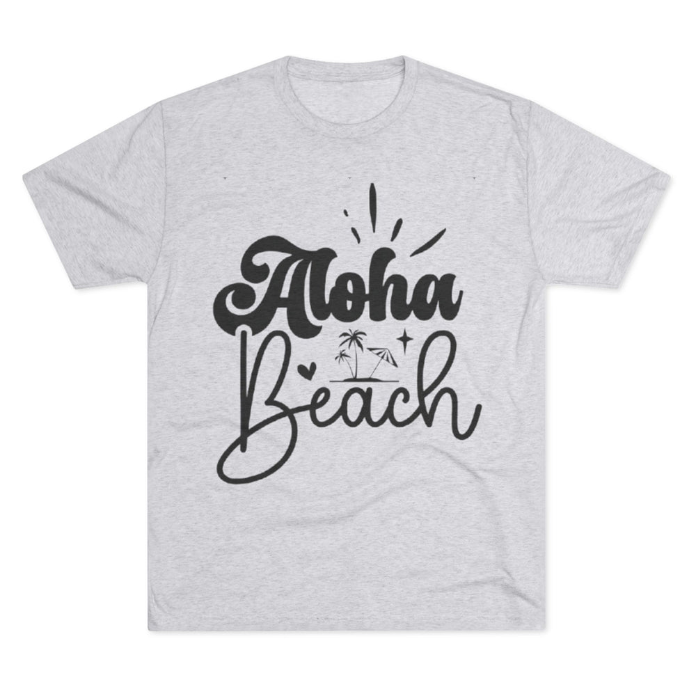 Next Level 6010 | Unisex Aloha Beach Vintage Inspired Unisex Tri-Blend Tee
