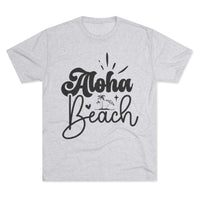 Next Level 6010 | Unisex Aloha Beach Vintage Inspired Unisex Tri-Blend Tee