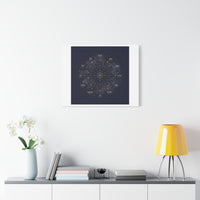 Gold Zodiac Wheel Canvas | Astrology Constellation Art, Cosmic Wall Print