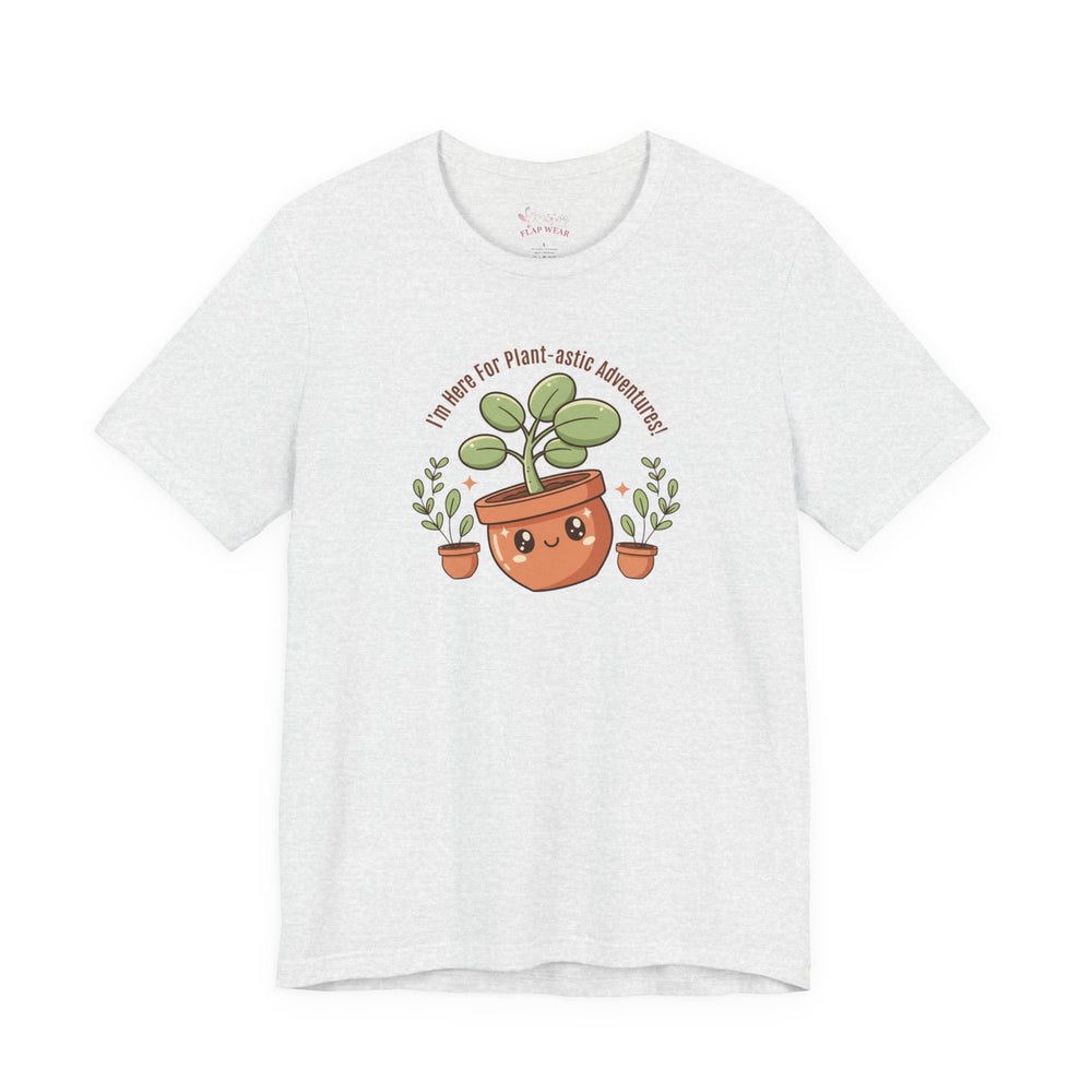 Bella+Canvas3001 | Plant-tastic Houseplant Pun Tee | Plant Mom Shirt, Succulent Pun