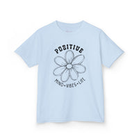 Gildan 5000B | Kids' Positive Vibes Daisy Tee – Mind, Vibes & Life Graphic T-Shirt