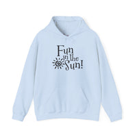 Gildan 18500 | SUNNY "Fun in the Sun" Unisex Hoodie – Cheerful & Cozy Summer Sweatshirt