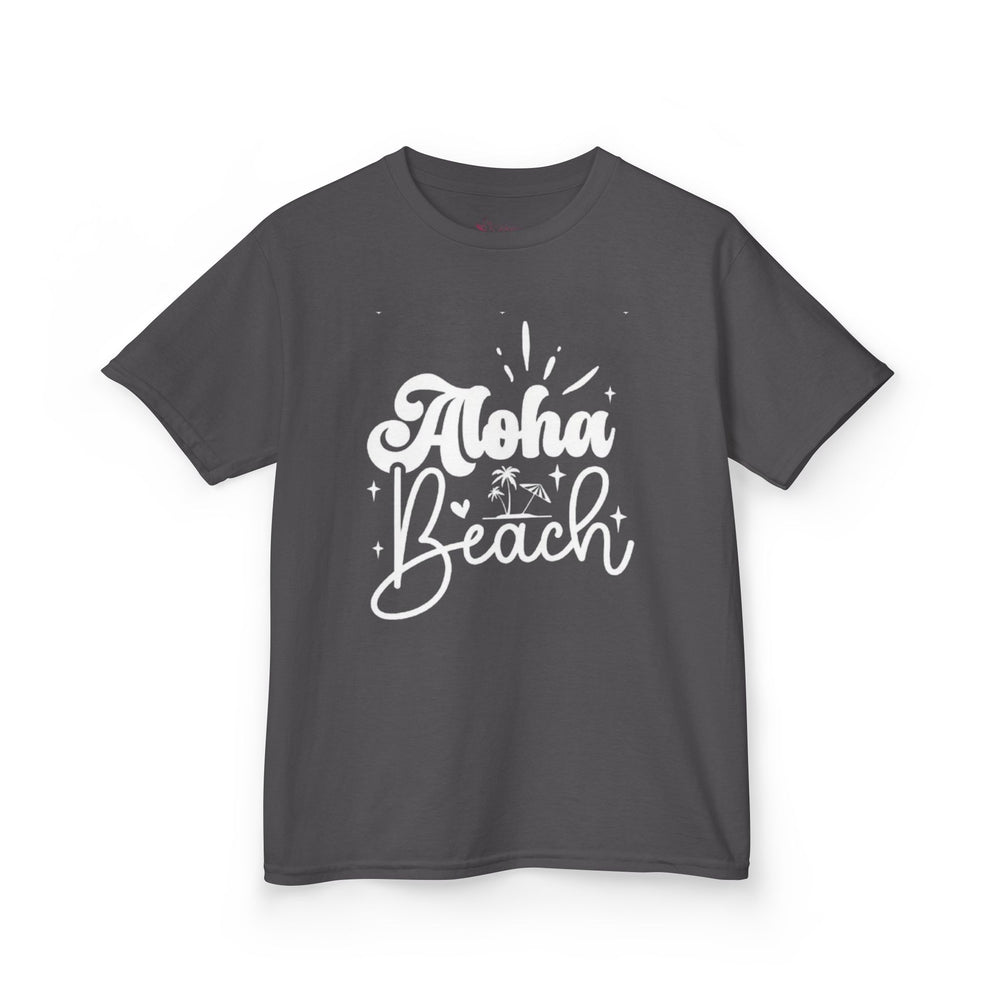 Gildan 5000B | Kids' Aloha Beach Tropical T-Shirt | Soft Summer Vacation Tee