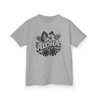 Gildan 5000B | Kids’ Aloha Tropical Vibes Graphic Tee – Fun Summer Style