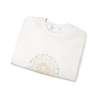 Zodiac Constellation Crest Sweatshirt | Astrological, Metallic Foil