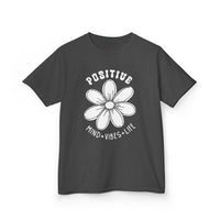 Gildan 5000B | Kids' Positive Vibes Daisy Tee – Mind, Vibes & Life Graphic T-Shirt
