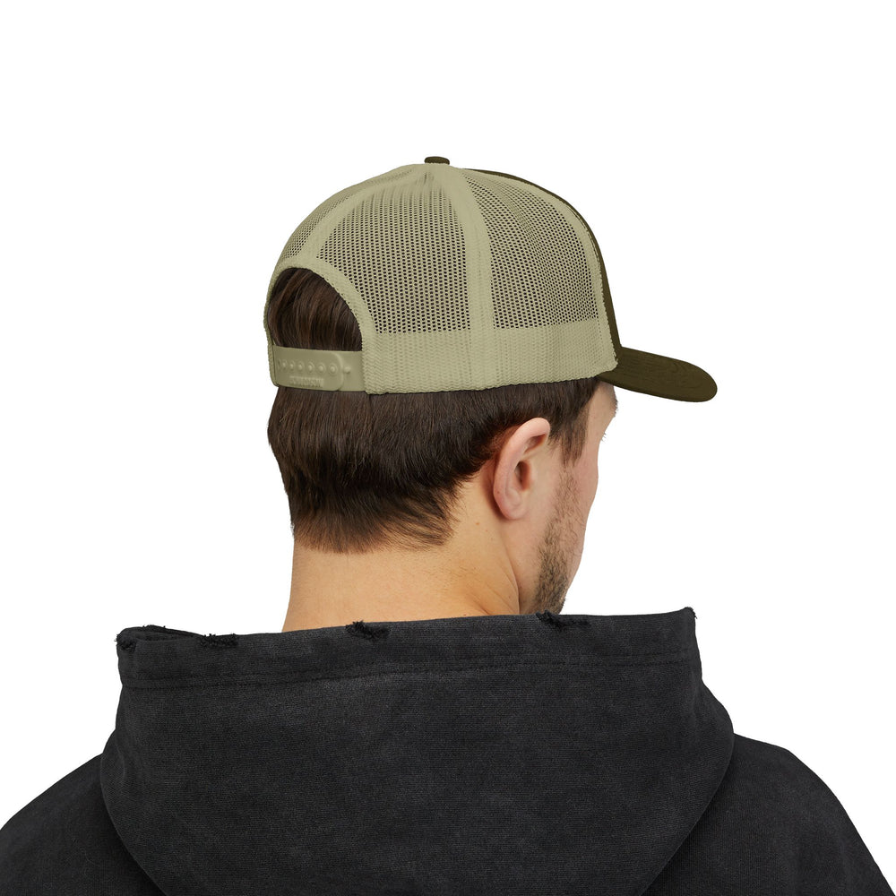Pearl Snap Electrical Repair Trucker Hat Yupoong · 6606