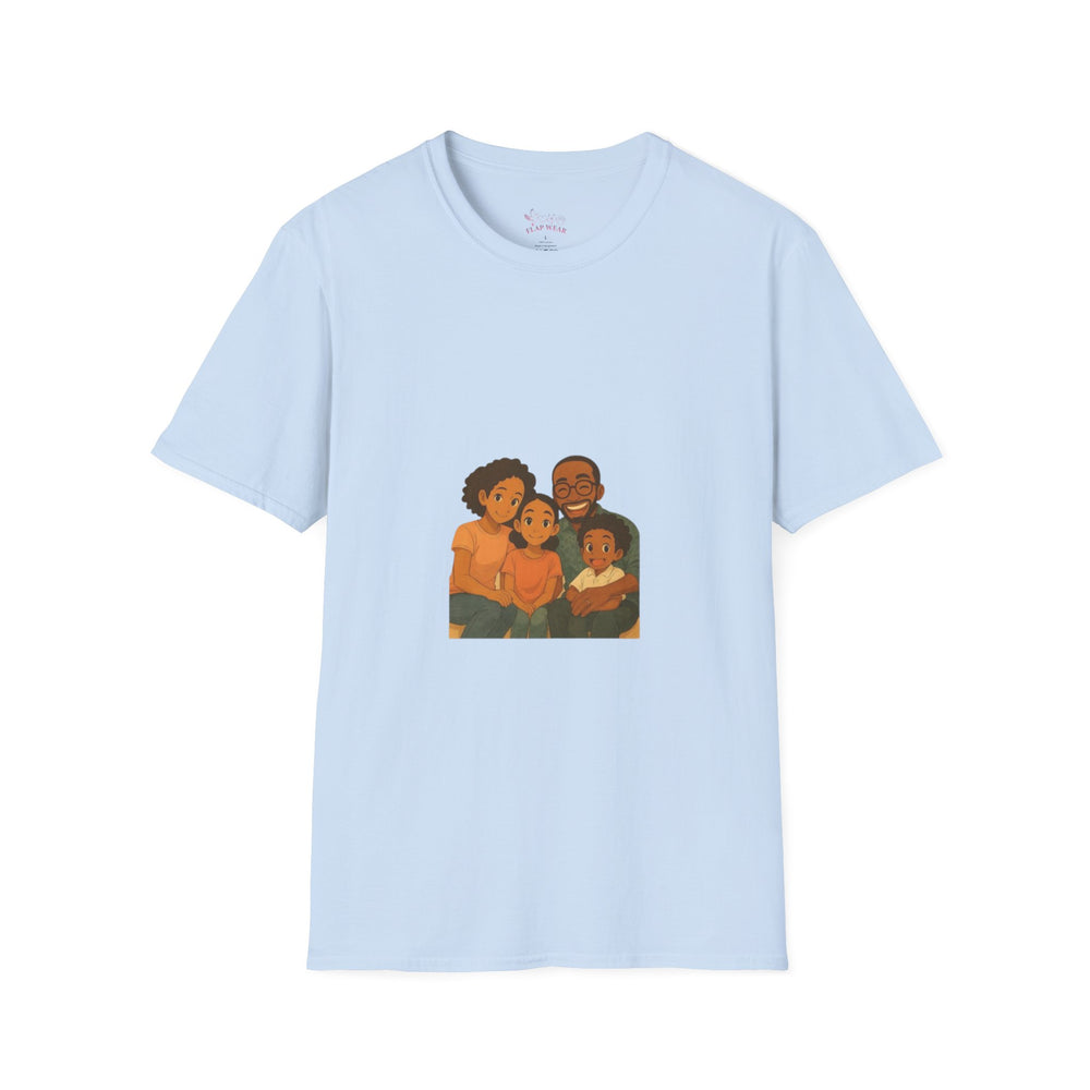 Custom Photo Anime Shirt Portrait from Photo Personalized Shirt Custom Family Portrait Birthday Gift Fathers Day Grandpa Shirt Grandma Gift