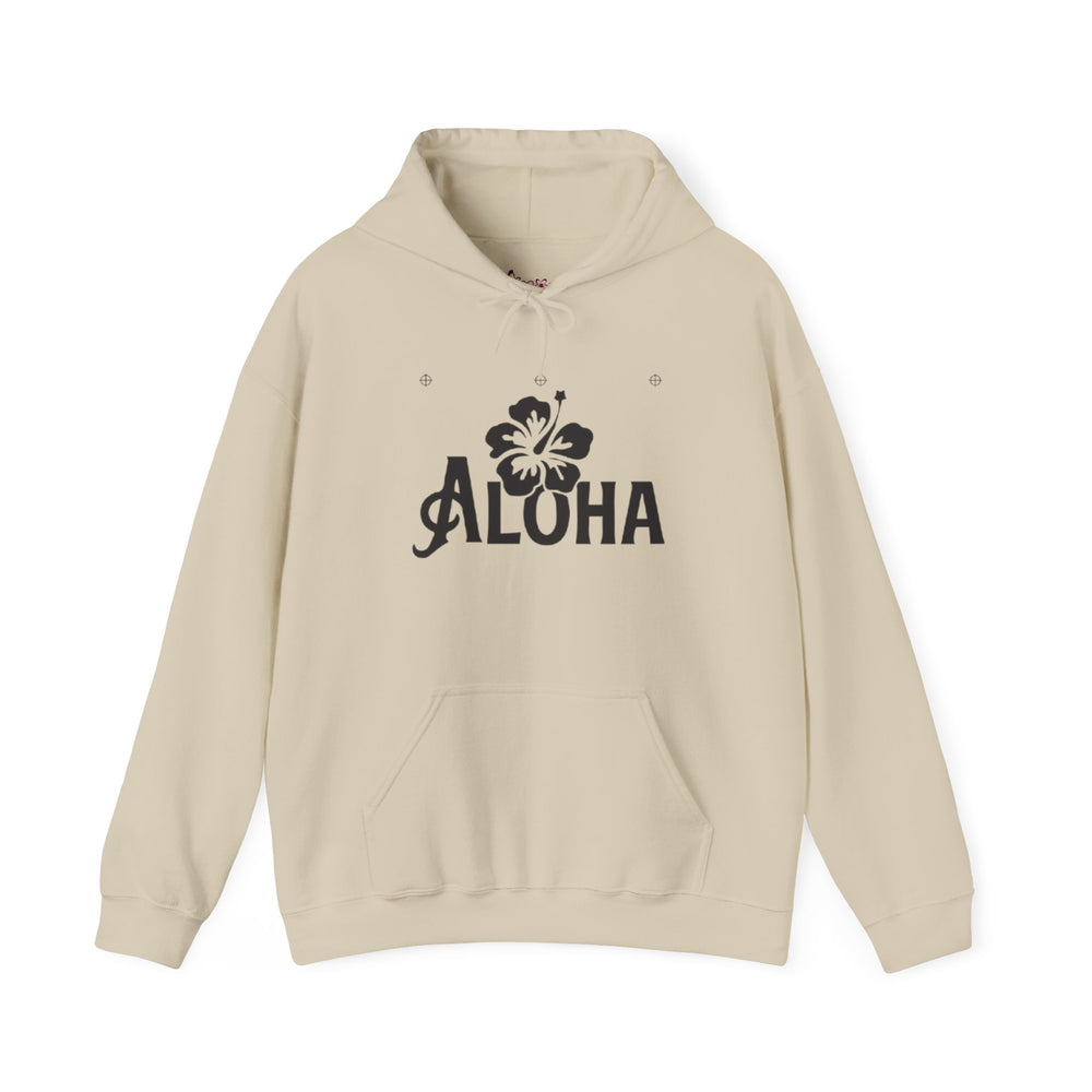 Gildan 18500 | PREMIUM Aloha Hibiscus Unisex Hoodie – Cozy Hawaiian Vibe Sweatshirt