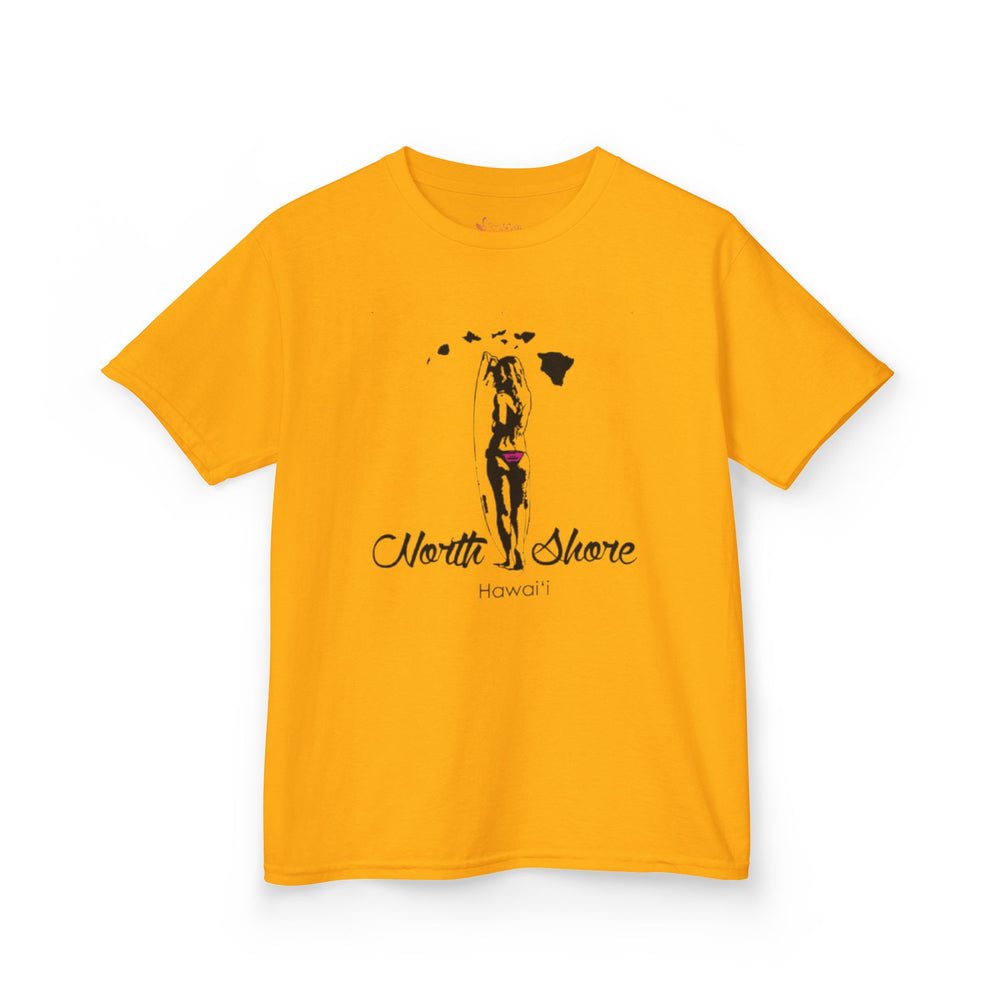 Gildan 5000B | Kid's North Shore Hawaii Surfer T-Shirt – Aloha Beach Adventure Tee