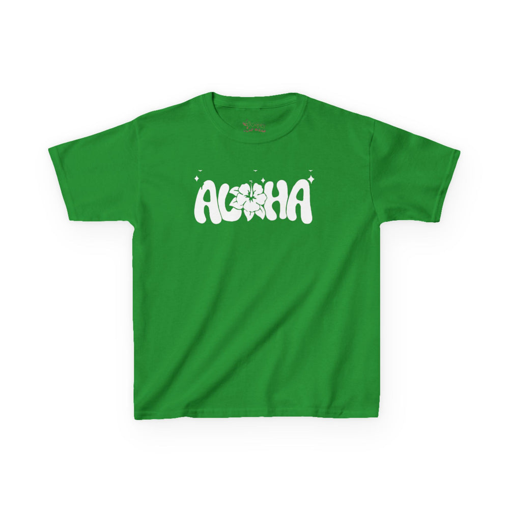 Gildan 5000B | Kids' Retro Aloha Spirit Cotton T-Shirt – Soft & Tropical Summer Tee