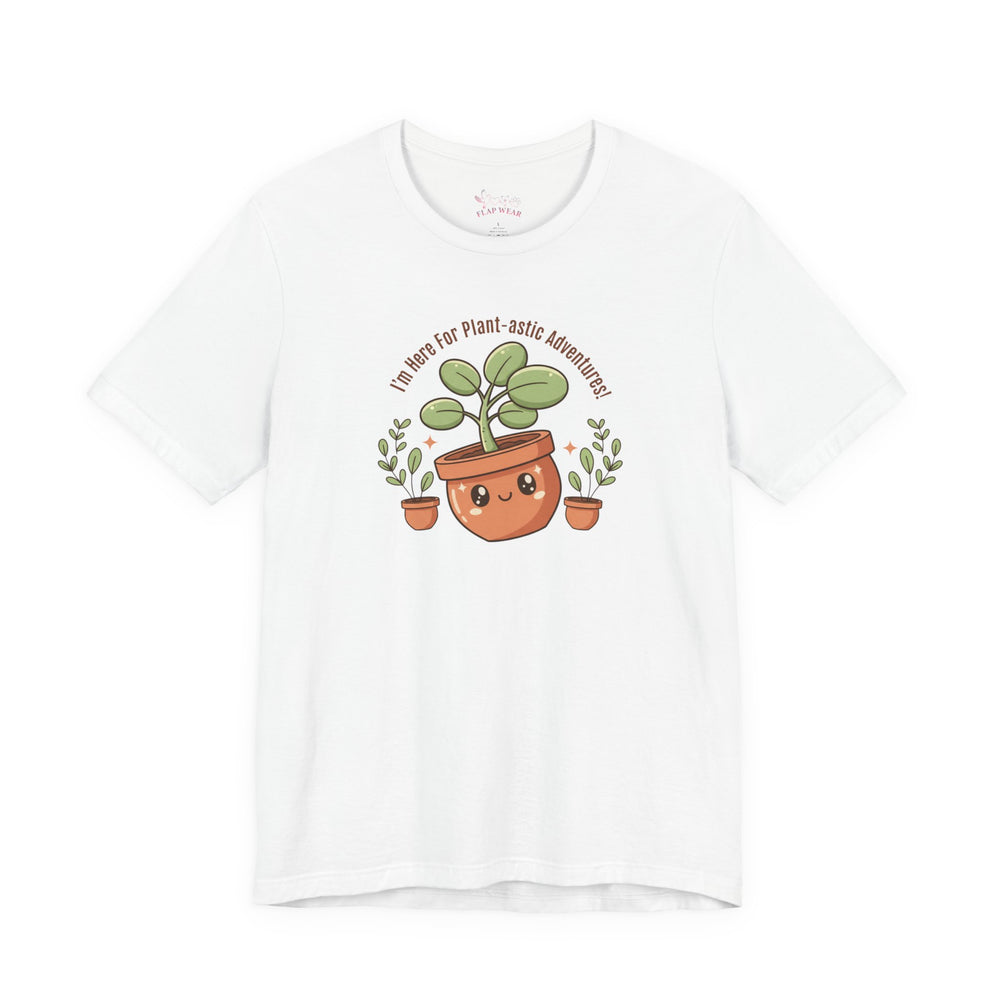 Bella+Canvas3001 | Plant-tastic Houseplant Pun Tee | Plant Mom Shirt, Succulent Pun