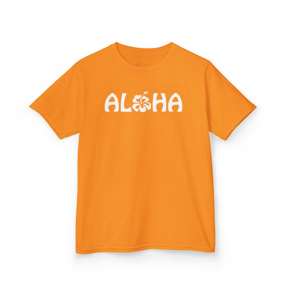 Gildan 5000B | Kids' Aloha Spirit Cotton T-Shirt – Tropical Summer Tee