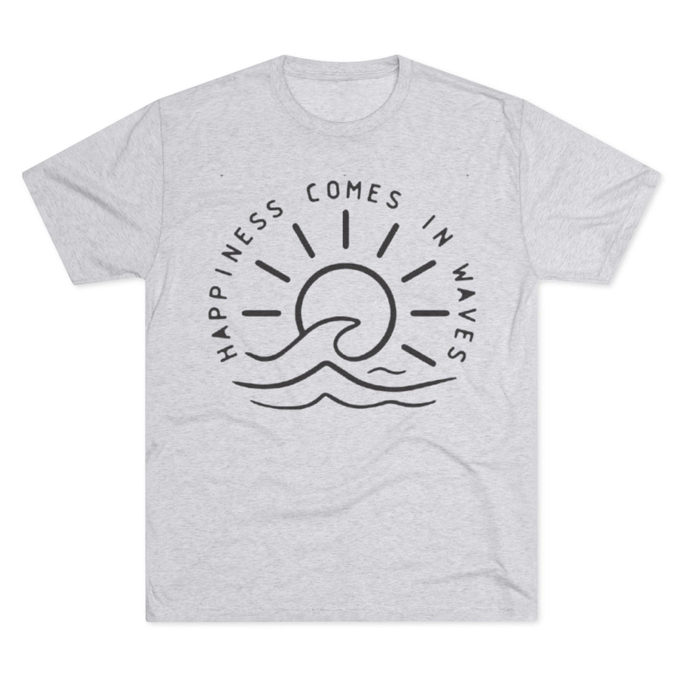 Next Level 6010 | Unisex Happiness Comes In Waves Unisex Graphic Tee