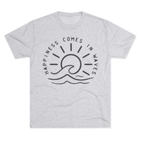 Next Level 6010 | Unisex Happiness Comes In Waves Unisex Graphic Tee