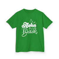 Gildan 5000B | Kids' Aloha Beach Tropical T-Shirt | Soft Summer Vacation Tee