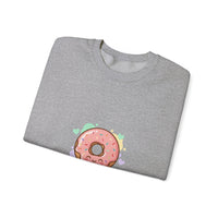 Donut Worry Be Happy Sweatshirt | Food Pun, Cozy Snack Humor