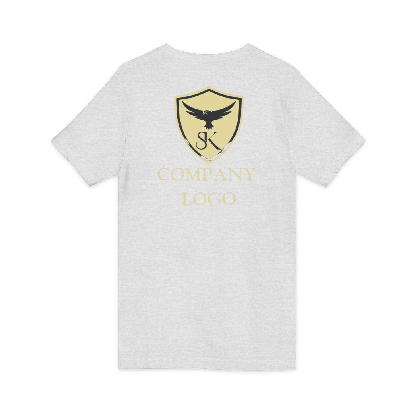 Unisex Jersey Short Sleeve V-Neck Tee