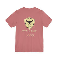 Unisex Jersey Short Sleeve Tee | Custom Company Logo T-shirts, Custom Design Sweatshirts, Personalized Logo Hoodies, Custom Double Sided Print Shirts, Custom Text Shirts
