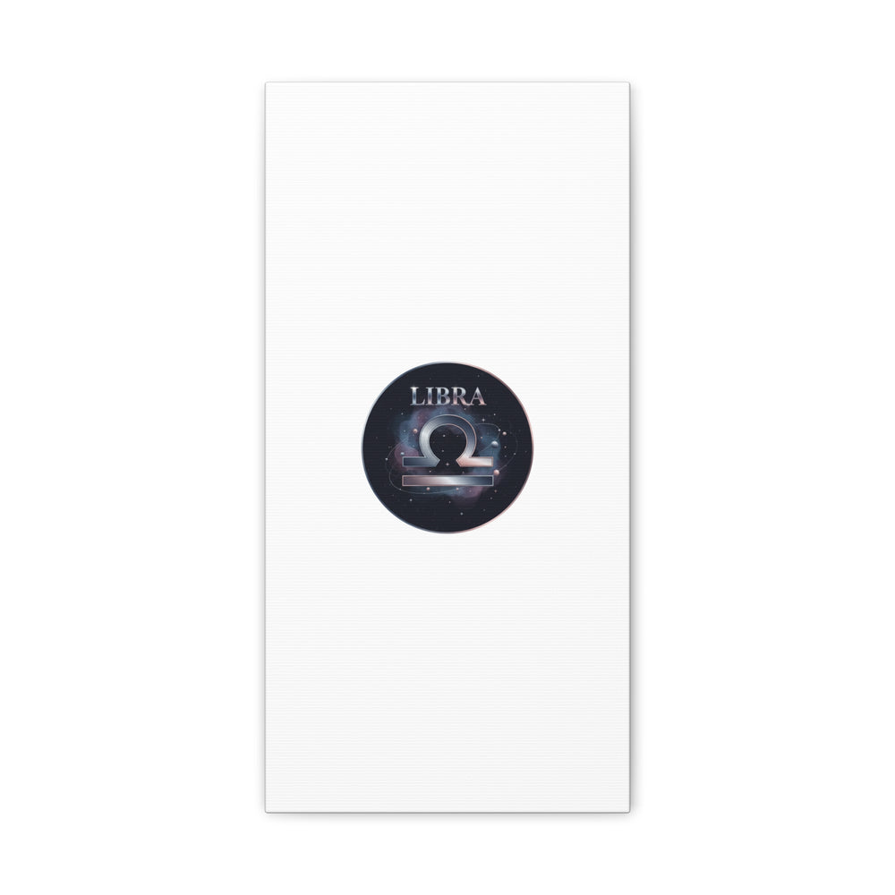 Libra Zodiac Canvas, Astrology Wall Art | Constellation Galaxy Print