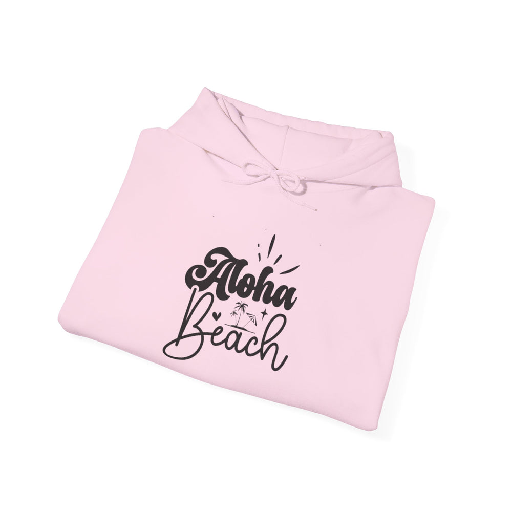 Gildan 18500 | Aloha Beach Unisex Hoodie – Cozy Pullover with Hawaiian Vibes