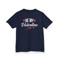 "Be My Valentine" Youth T-Shirt | Cute Heart & Arrow Graphic Tee for Kids | Boys & Girls School Holiday Top