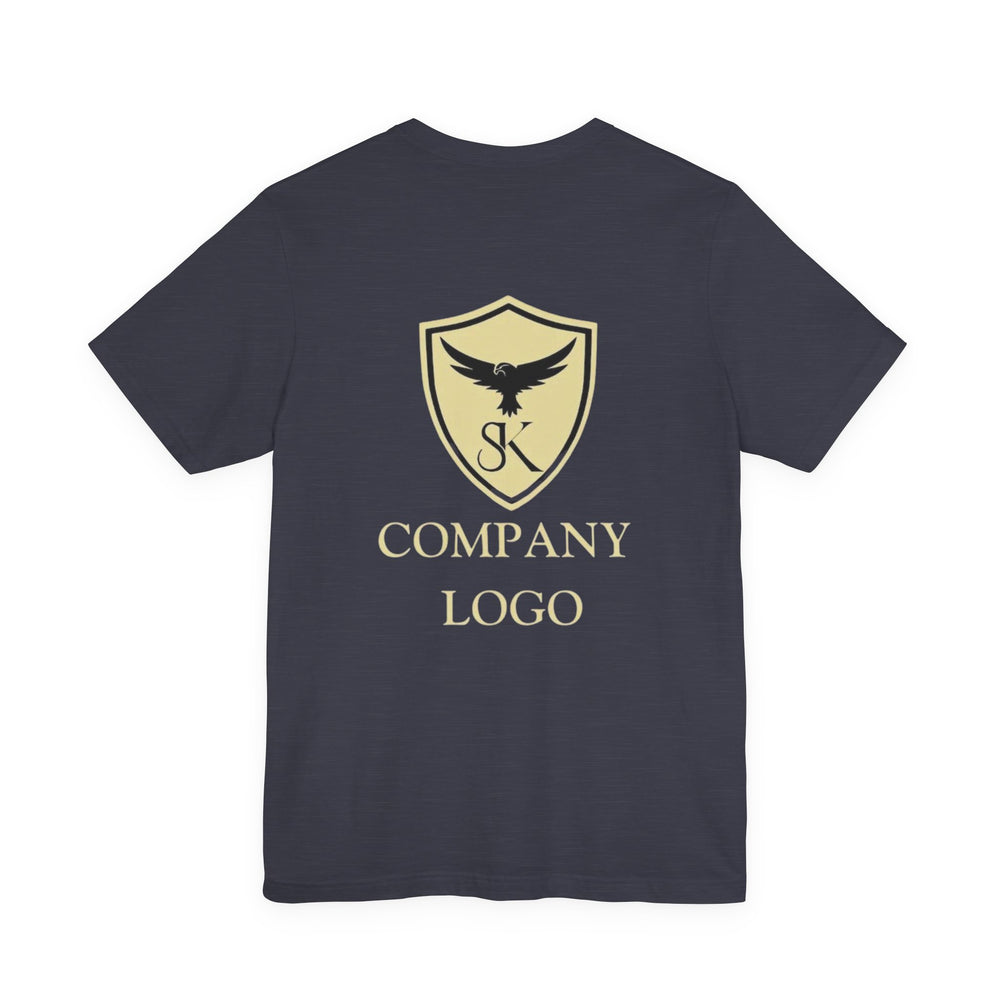 Unisex Jersey Short Sleeve Tee | Custom Company Logo T-shirts, Custom Design Sweatshirts, Personalized Logo Hoodies, Custom Double Sided Print Shirts, Custom Text Shirts
