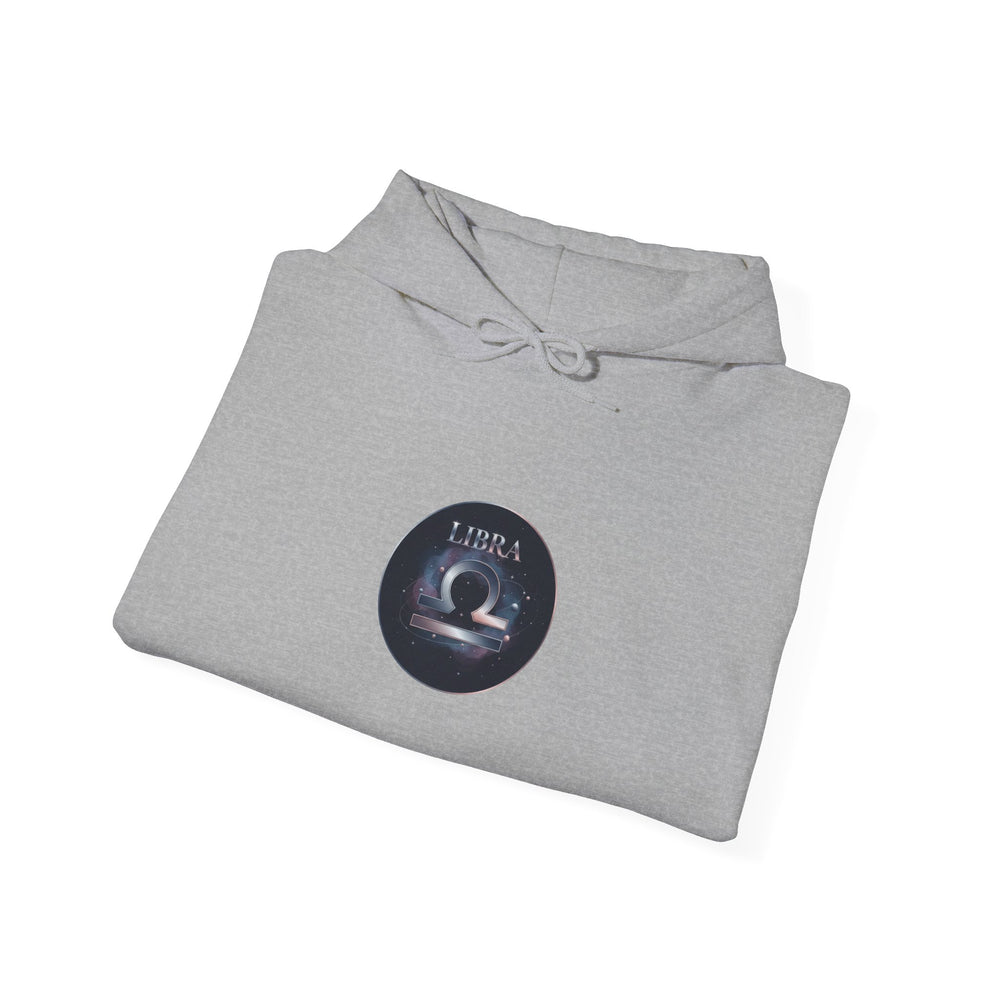 Libra Constellation Hoodie | Zodiac Galaxy, Metallic Foil Accents