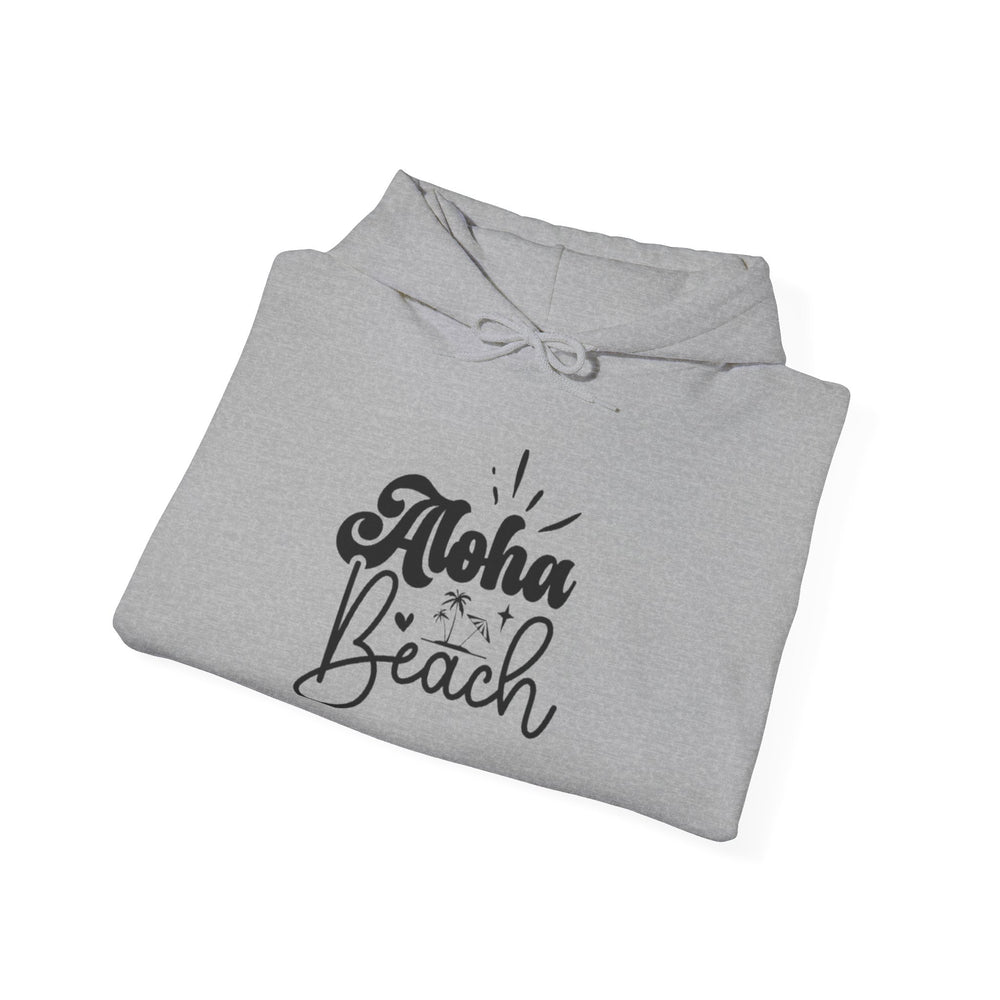 Gildan 18500 | Aloha Beach Unisex Hoodie – Cozy Pullover with Hawaiian Vibes
