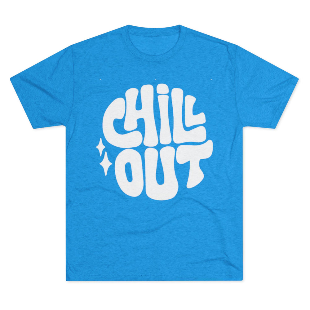Next Level 6010 | Unisex Vintage 70s Style "Chill Out" Summer Graphic Tee