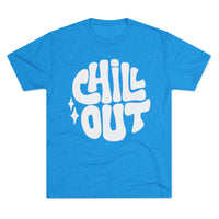 Next Level 6010 | Unisex Vintage 70s Style "Chill Out" Summer Graphic Tee