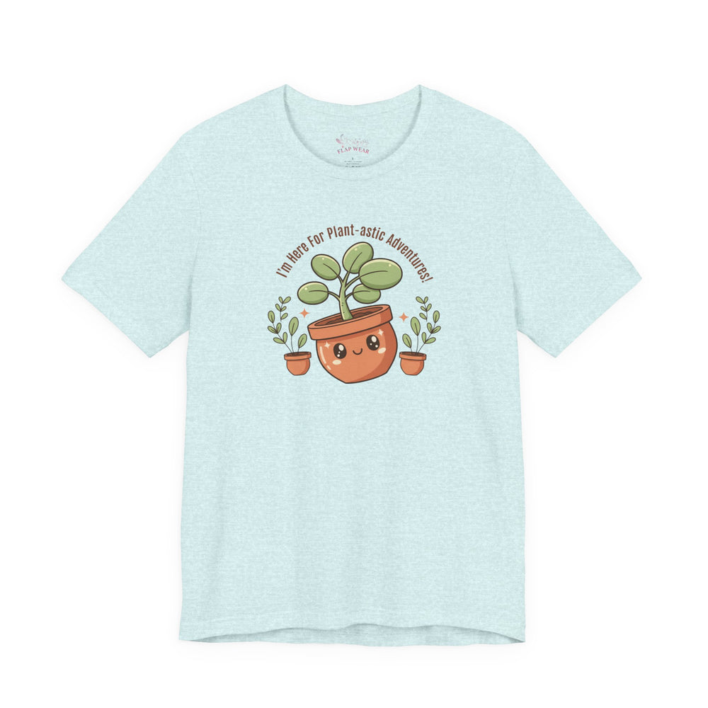 Bella+Canvas3001 | Plant-tastic Houseplant Pun Tee | Plant Mom Shirt, Succulent Pun