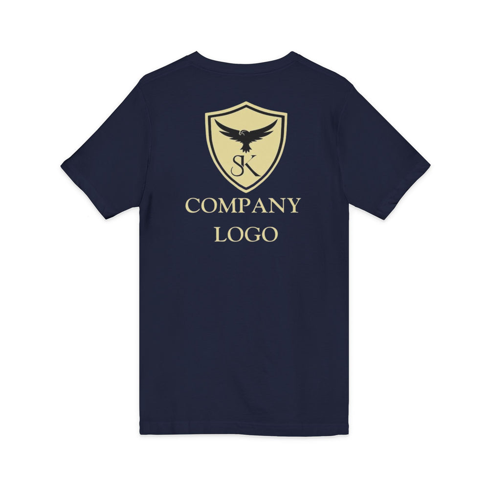 Unisex Jersey Short Sleeve V-Neck Tee