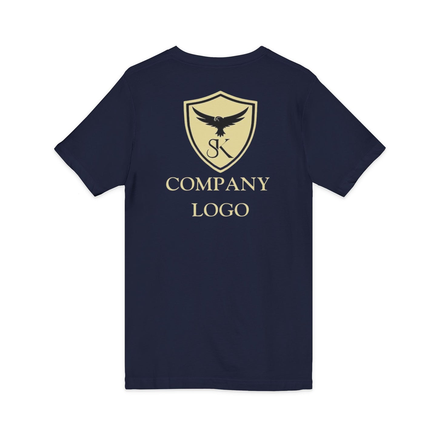 Unisex Jersey Short Sleeve V-Neck Tee