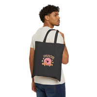 Donut Snacks Pun Tote | Cute Food Doodle, Cozy Pastel Illustration