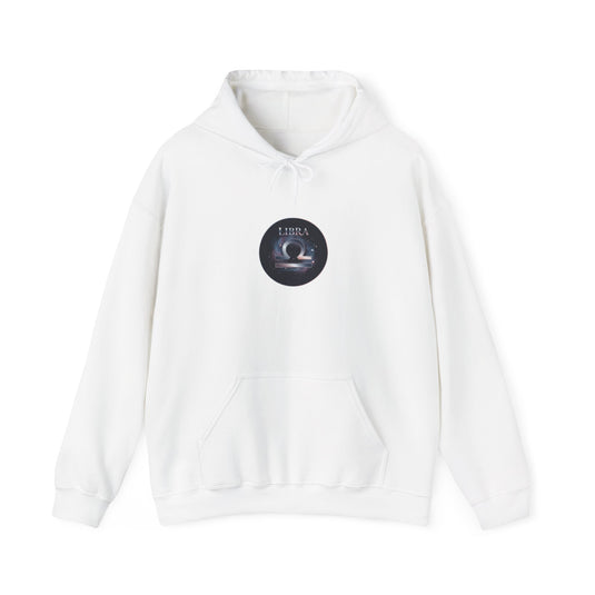 Libra Constellation Hoodie | Zodiac Galaxy, Metallic Foil Accents
