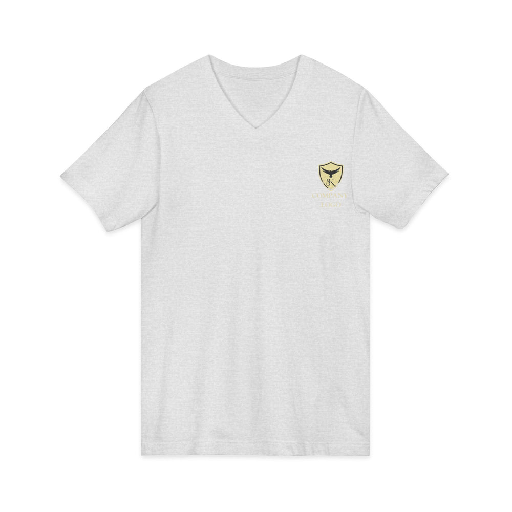 Unisex Jersey Short Sleeve V-Neck Tee