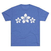 Next Level 6010 | Unisex Tropical Hibiscus Trio – Unisex Tri-Blend Vintage Tee