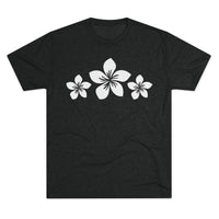 Next Level 6010 | Unisex Tropical Hibiscus Trio – Unisex Tri-Blend Vintage Tee