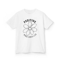 Gildan 5000B | Kids' Positive Vibes Daisy Tee – Mind, Vibes & Life Graphic T-Shirt