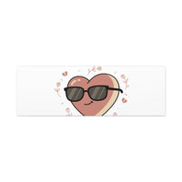 Single and Sassy Canvas | Anti Valentine Wall Art, Funny Valentine Poster