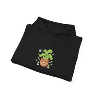 Plant Parent Hoodie | Succulent Pun Sweatshirt, Sage Cream Botanical Humor