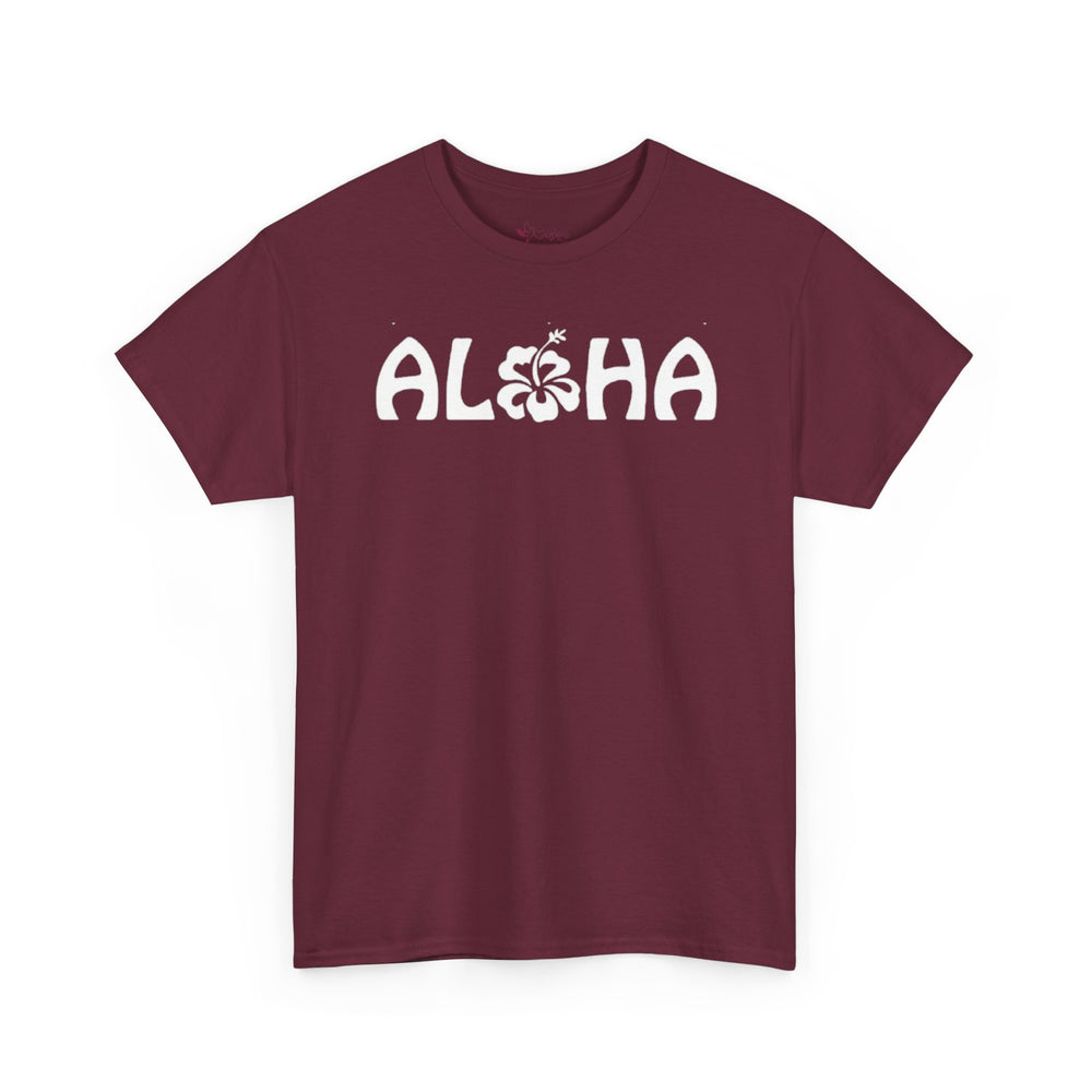 Gildan5000 | Unisex Aloha Floral Tee — Island State of Mind // Retro Aloha Unisex Tee