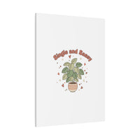 Single and Sassy Canvas, Matte Stretched | Anti‑Valentine, Funny Valentines Poster