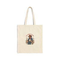 Cowgirl Heart Badge Tote, Western Valentine cowboy valentine, boot heart design