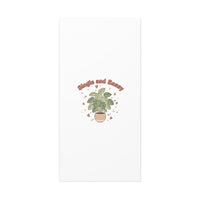 Single and Sassy Canvas, Matte Stretched | Anti‑Valentine, Funny Valentines Poster