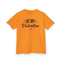 "Be My Valentine" Youth T-Shirt | Cute Heart & Arrow Graphic Tee for Kids | Boys & Girls School Holiday Top