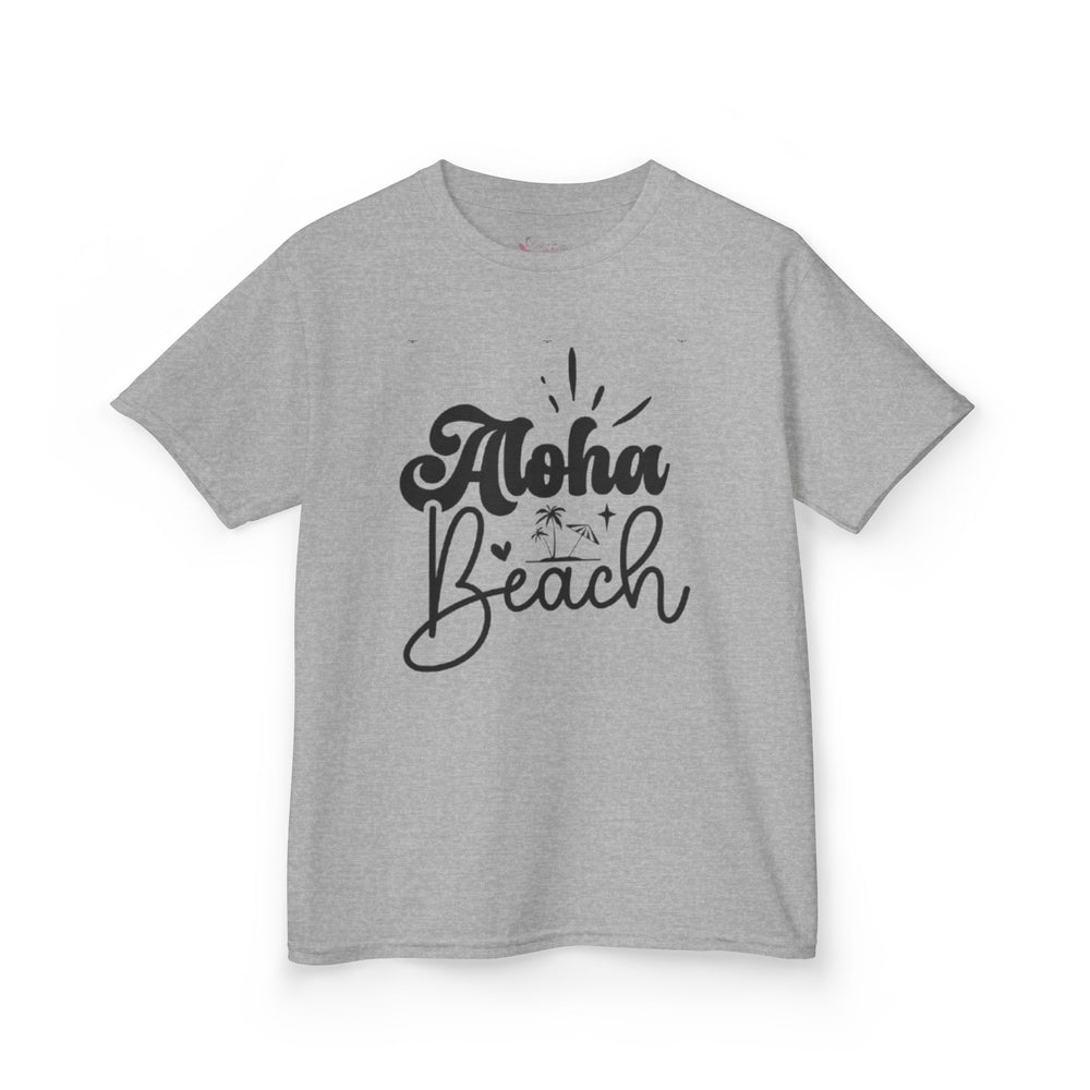 Gildan 5000B | Kids' Aloha Beach Tropical T-Shirt | Soft Summer Vacation Tee