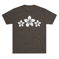 Next Level 6010 | Unisex Tropical Hibiscus Trio – Unisex Tri-Blend Vintage Tee